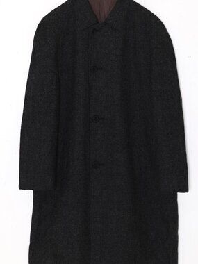 1983–1989, Staple-Yarn Cloth Commuter Overcoat with Quilted Thermal Lining